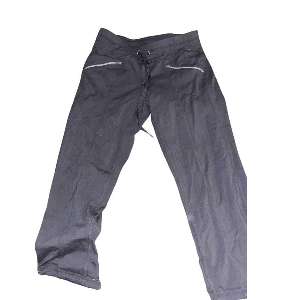 Athleta Black Women's Leggings cropped